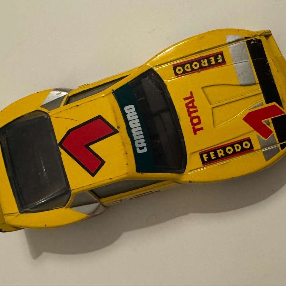 Vintage Matchbox Specials Chevrolet Camaro Total Ferodo 7 Diecast Sports Car